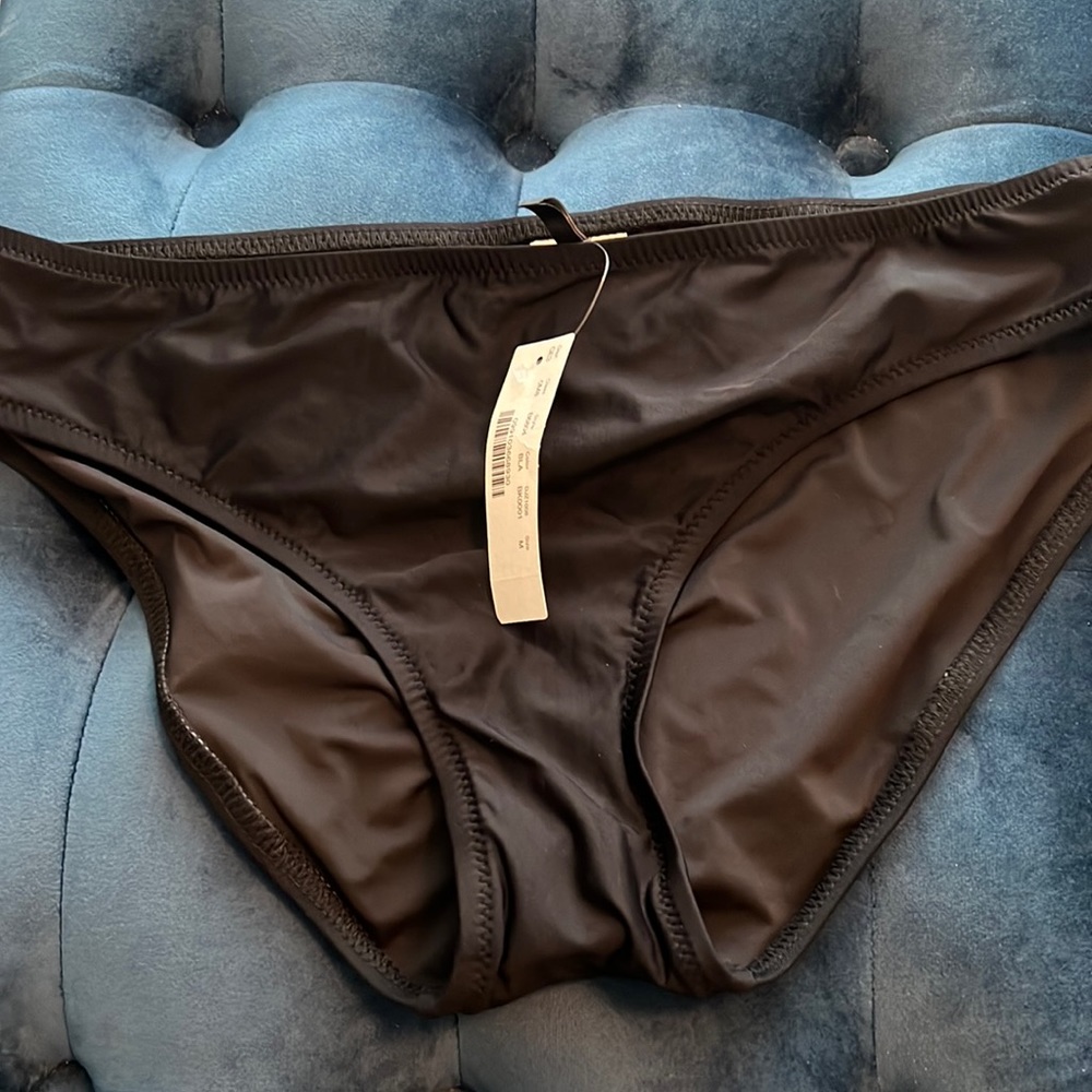 JCrew Black Bikini Bottoms